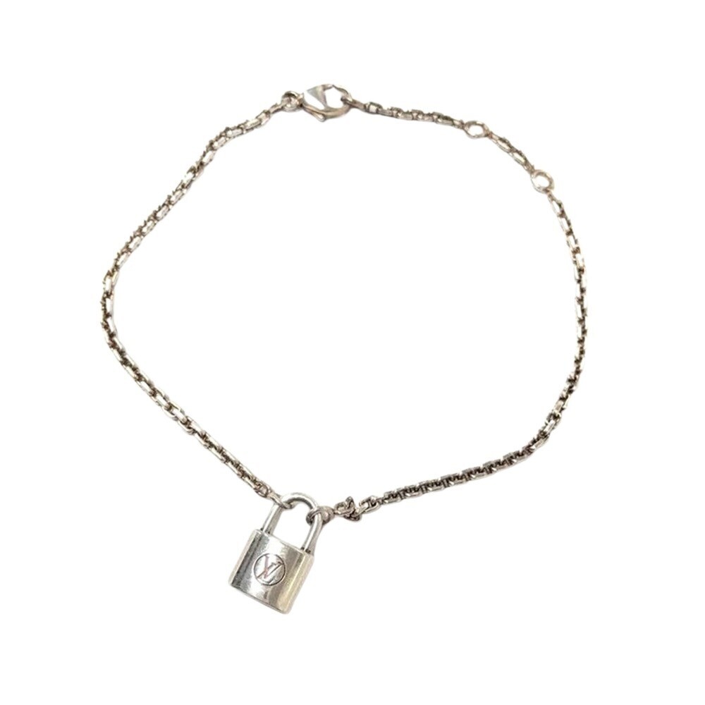 LOUIS VUITTON Silver Lockit Charm Bracelet - Picture 2 of 4